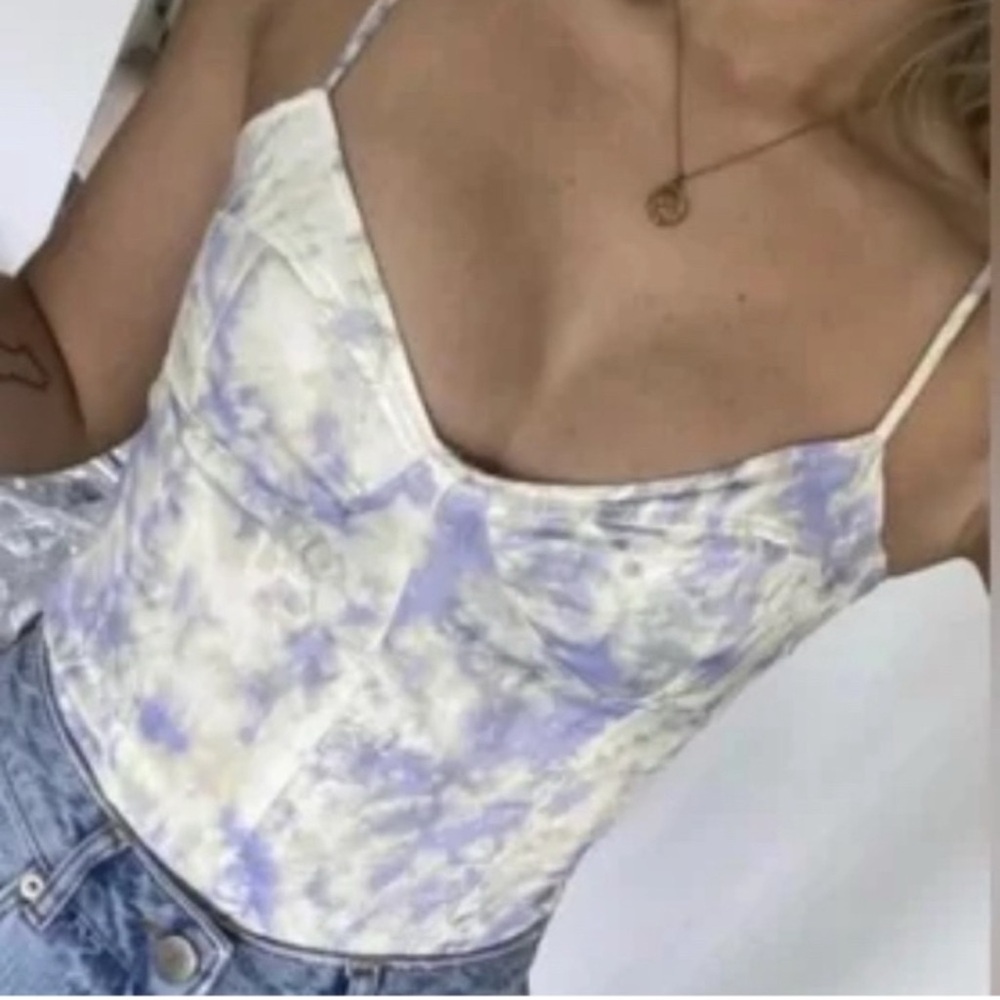 NWOT ZARA Blogger favorite sold out bodysuit 💜